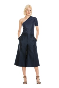Country Road one shoulder worn with culottes